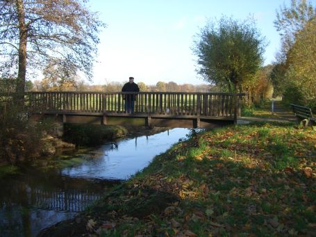 Kevelaer-Kervenheim : Die Mühlenfleuthbrücke